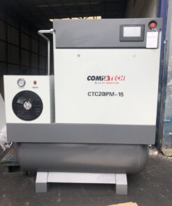 ปั๊มลมสกรู COMPTECH Complete Set Screw Compressor (Permanent Magnet) 20 HP (แรงม้า)