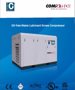ปั๊มลมสกรู Oil-free Water Lubricant Screw Compressor